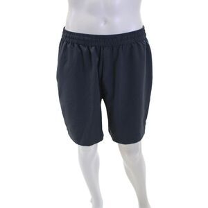 Kuwalla Mens Stretch Flat Front Pull-On 7" Casual Shorts Gray Size XL